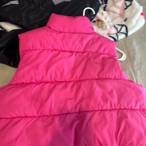 Kids Pink Puffer Vest